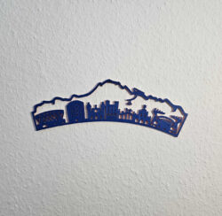 Cuadro Skylines de Mérida - Venezuela