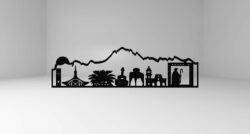 Cuadro Skylines de Barquisimeto - Venezuela