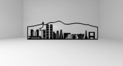 Cuadro Skylines de Caracas - Venezuela