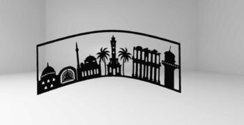 Cuadro Skylines de Izmir - Turquía - Imagen 3