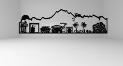 Cuadro Skylines de Venezuela